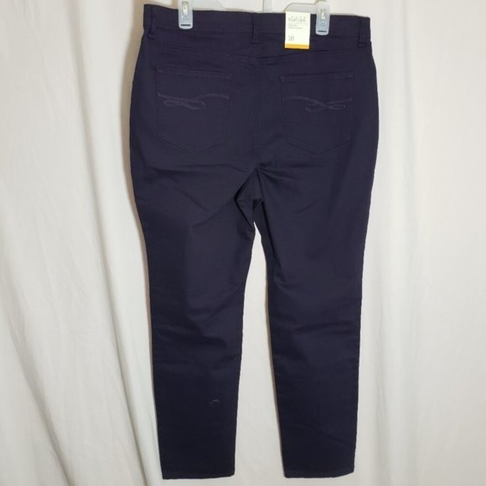 Style & Co Dark Grape Slim Leg High Rise Tummy Control (AN) - Picture 11 of 11